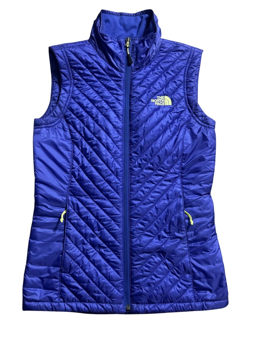 The North Face Kayla Quilted Vest Womens XS Lightweight Tech Blue